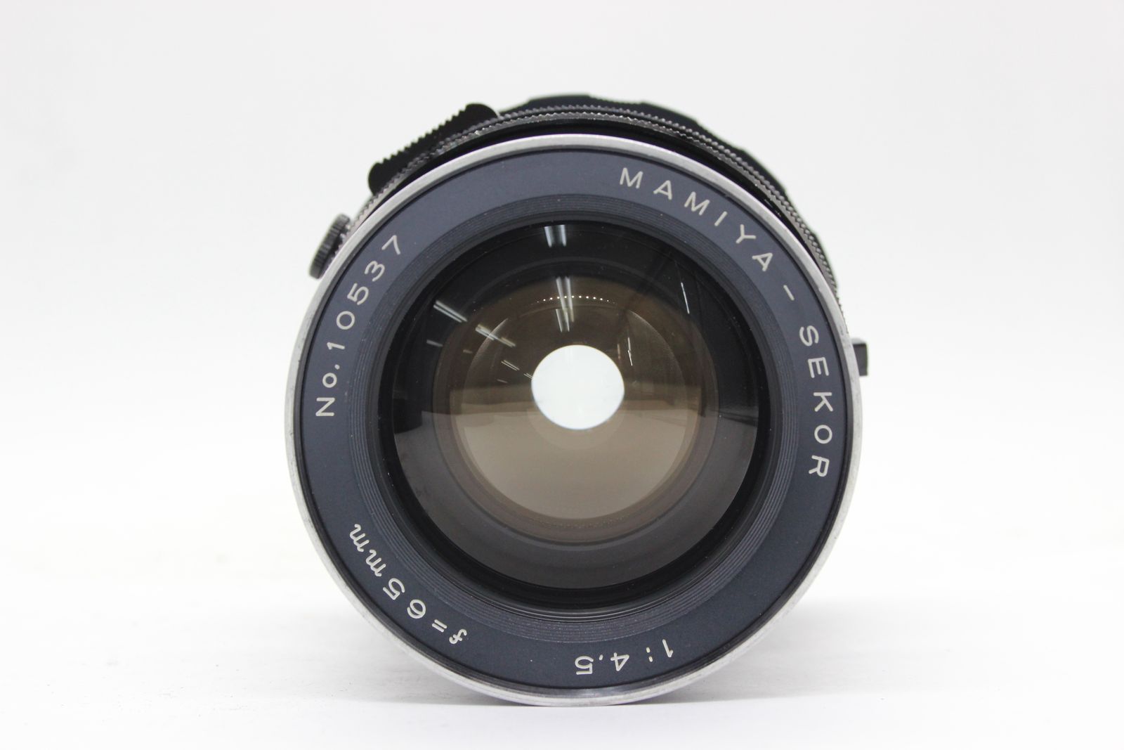 訳あり品】 マミヤ Mamiya-Sekor 65mm F4.5 前後キャップ付き 中判