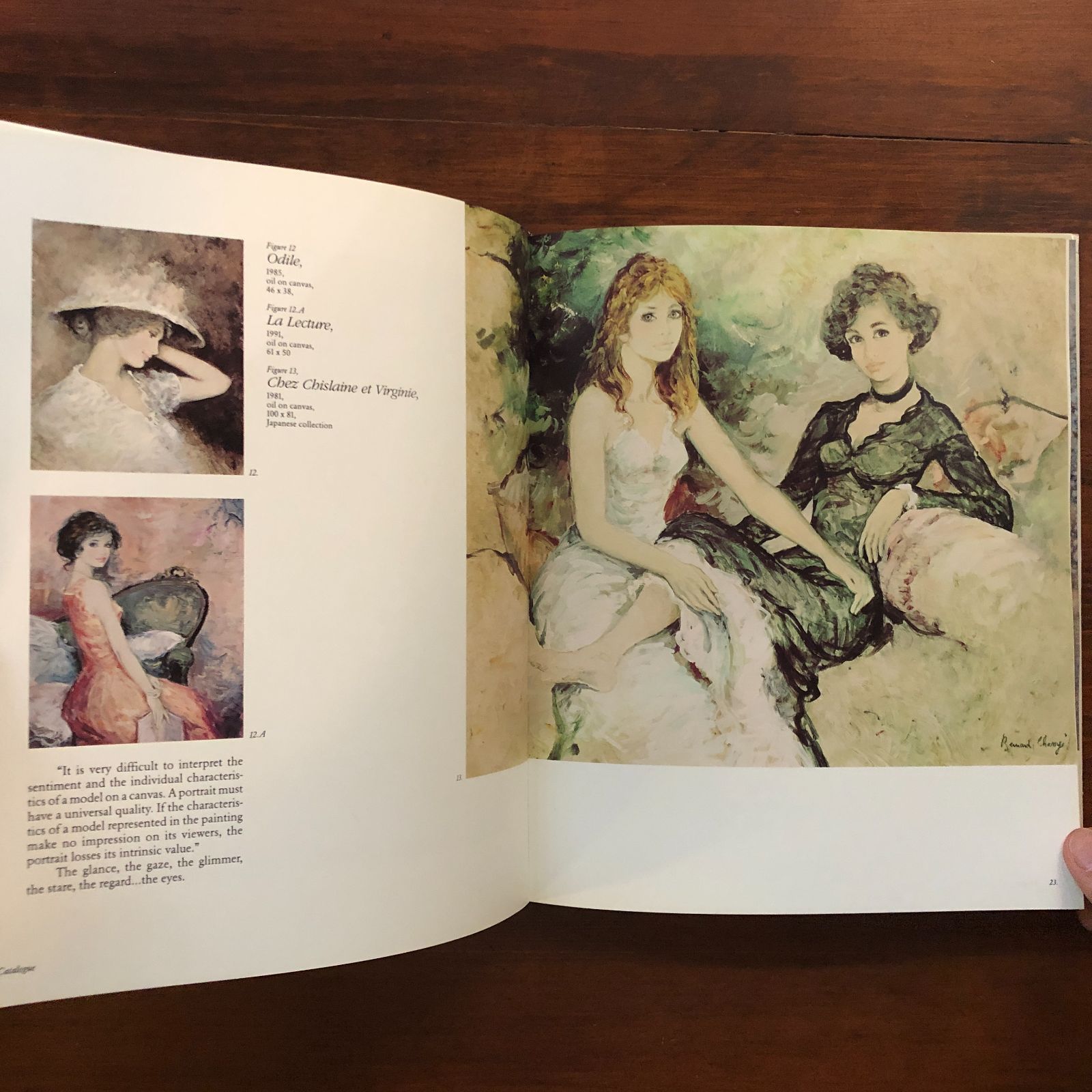 Bernard Charoy、Annabel、希少画集画、新品額装付 Bernard Charoy、Annabel、希少画集画、新品額装付、落札代金
