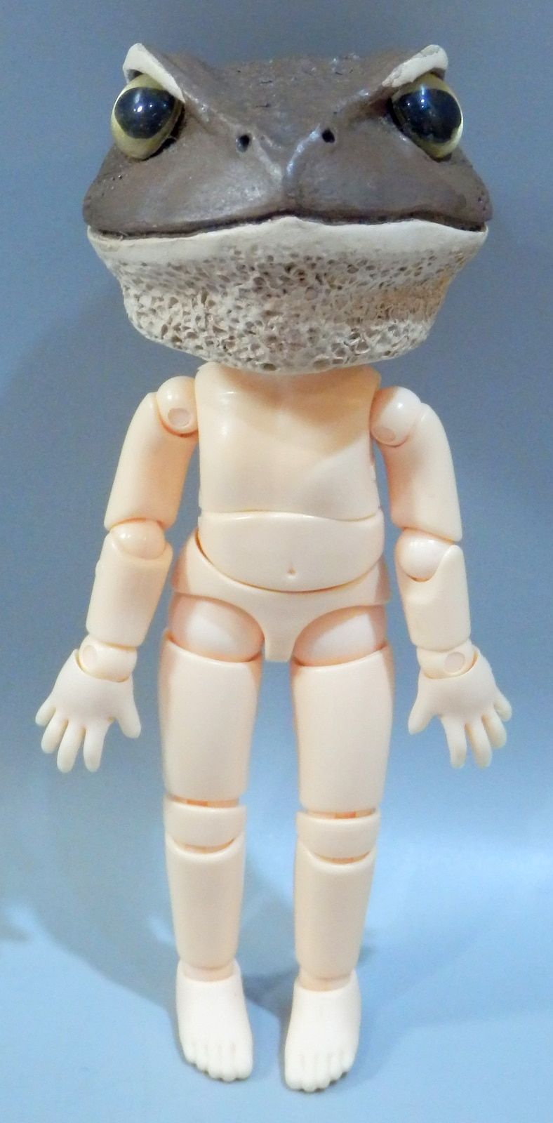 オビツ11サイズカスタムドール 蛙頭 ガマガエル
