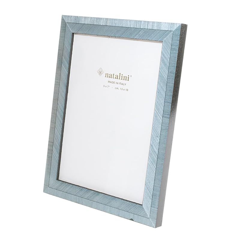 NATALINI イタリア製 ナタリーニ 写真立て ハンドメイド ベルガモ 青 ブルー インテリア 木製 写真入れ