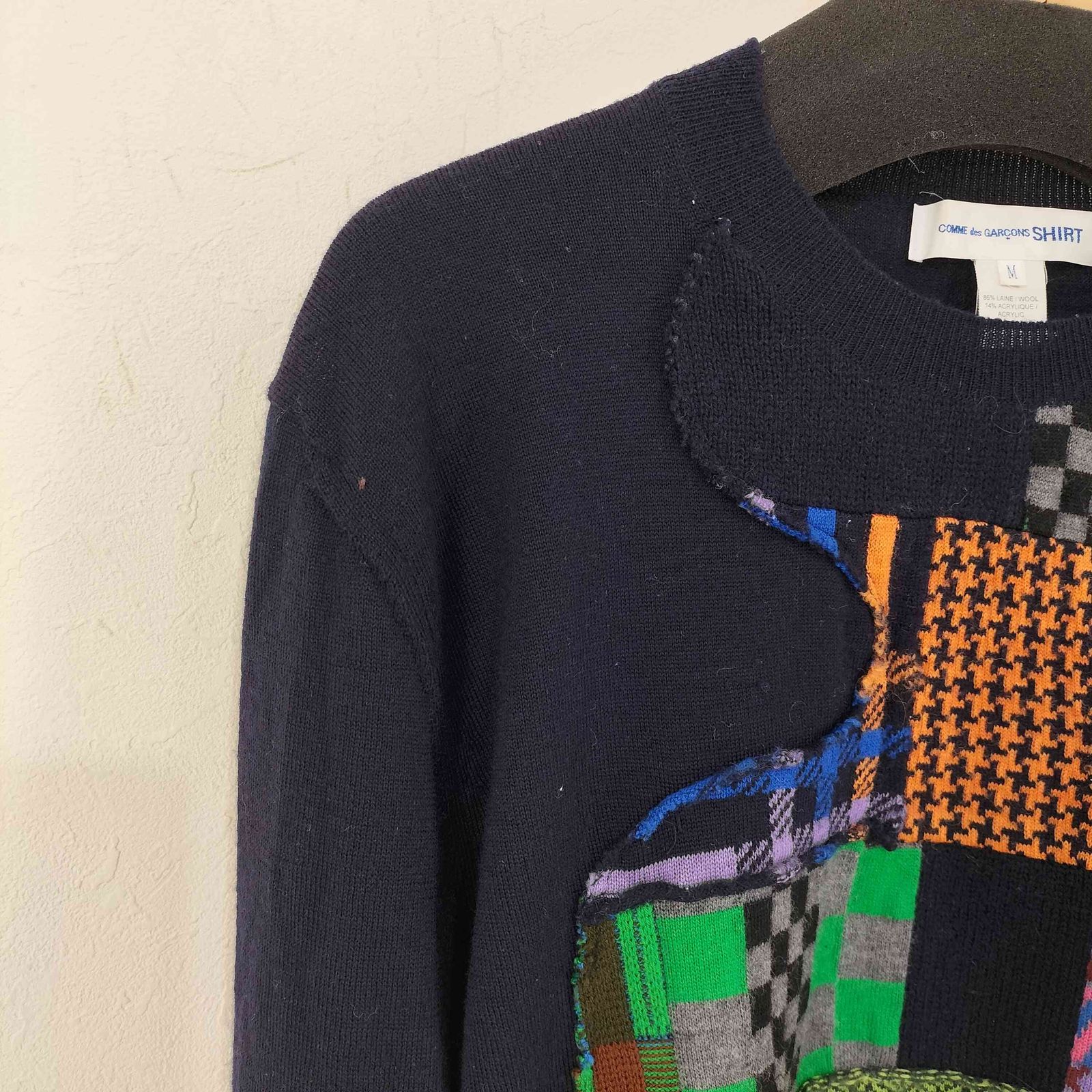 コムデギャルソンシャツ COMME des GARCONS SHIRT 19AW パッチワーク 