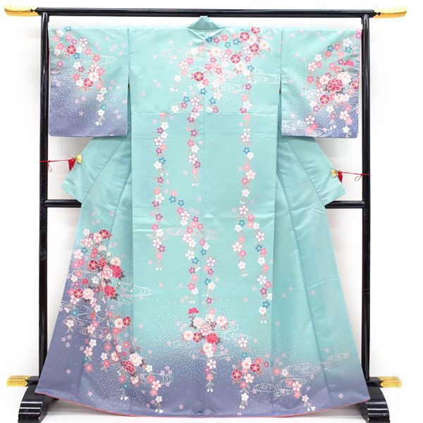 中古】 訪問着 リサイクル着物 H・L アッシュエル 袷