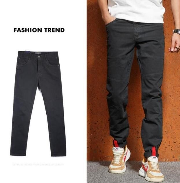 新品お洒落 チノパンツメンズ　チノパン　ストレッチパンツ　伸縮 スキニーパンツ カジュアルパンツ　ズボン スリムｗ28-ｗ38 コーヒー