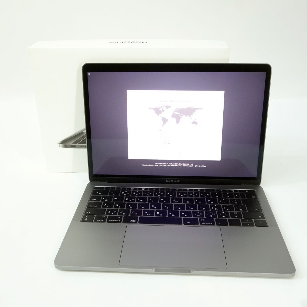 Apple MacBook Pro 13インチ 2017 MPXT2J/A スペースグレイ 【充放電回数：83回】 ※中古