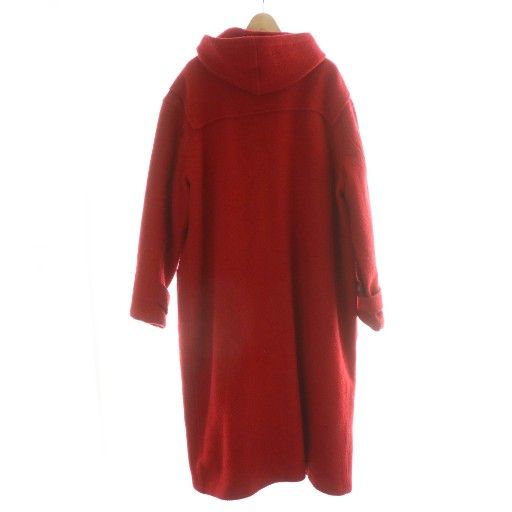 ポロ バイ ラルフローレン Polo by Ralph Lauren 90s ヴィンテージ ダッフル コート ロング アウター トグルボタン M 赤 レッド 茶 ブラウン P560823 MP GY11