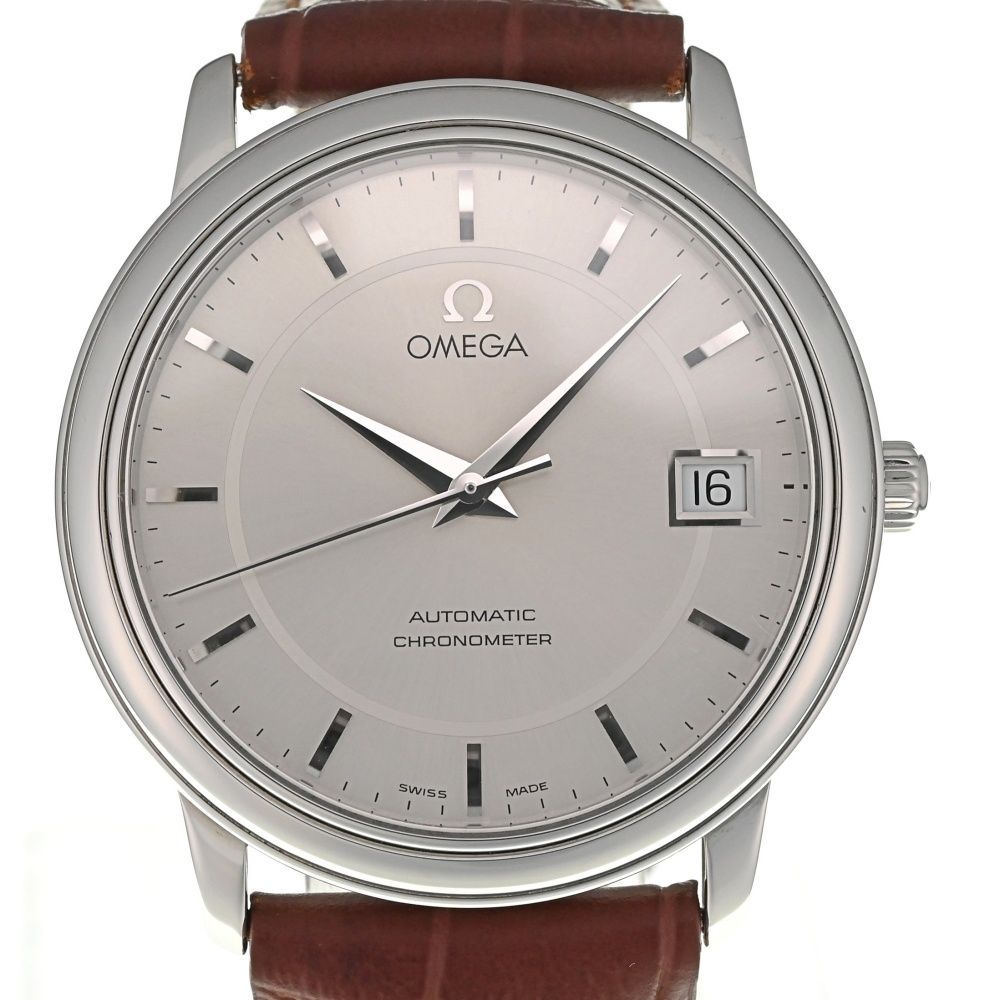オメガ OMEGA 4500.31 デビル プレステージ デイト 自動巻き メンズ美品 K#137065