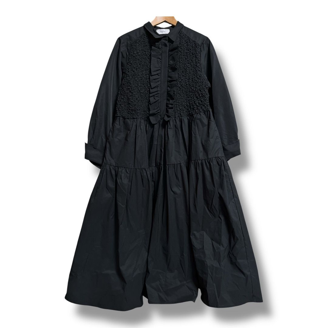 MACHATT フリルティアードシャツドレス 即日発送 新品 入手困難 MACHATT フリルティアードシャツドレス