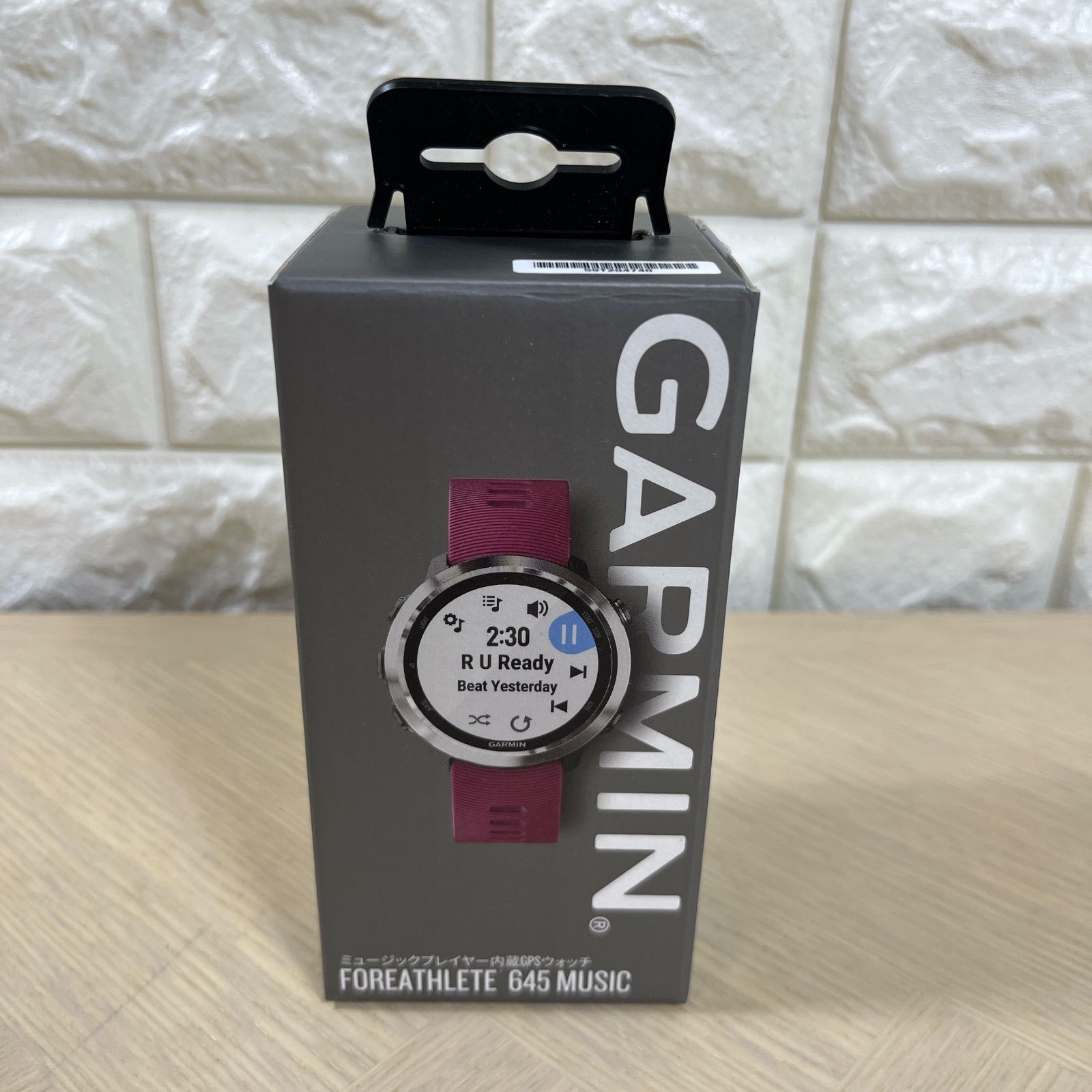新品未使用】GARMIN FOREATHLETE 645 MUSIC-安心一年保証 新品未使用】GARMIN FOREATHLETE 645 MUSIC-安心一年保証