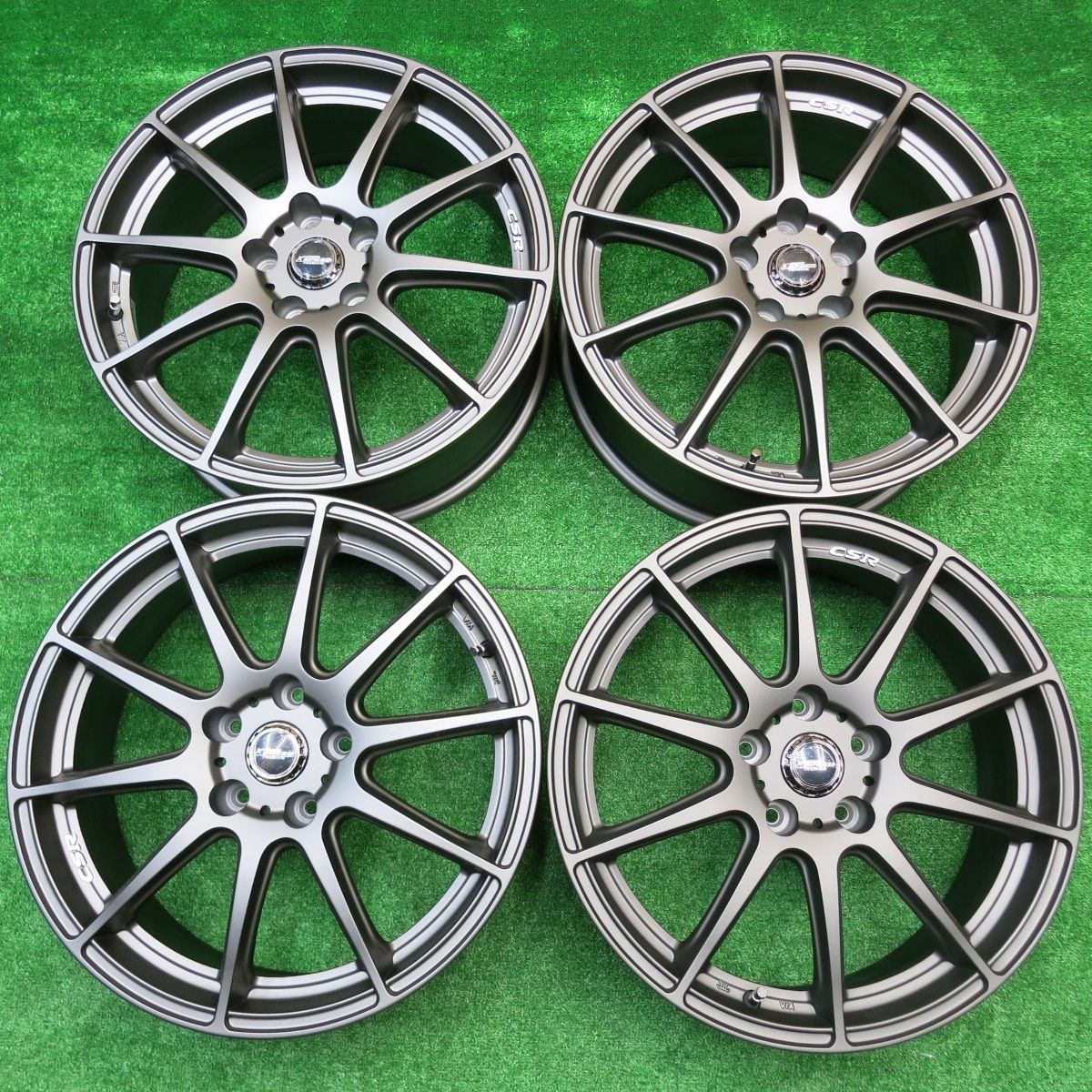 送料無料 キレイ X CROSS SPEED PREMIUM CSR 18インチ ホイール クロススピード プレミアム 18×7J PCD114.3|5H 5100908HAホ