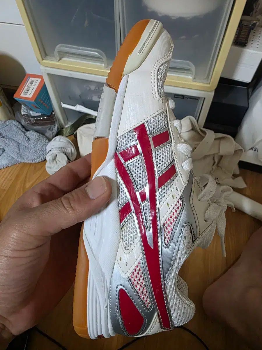 asics アシックス 宝くじ fl5 バレーボール バドミントン スポーツ大学入試 245mm