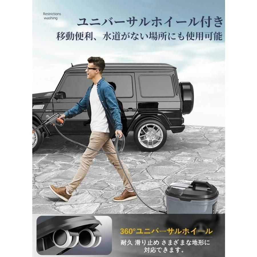 コードレス式 高圧洗浄機