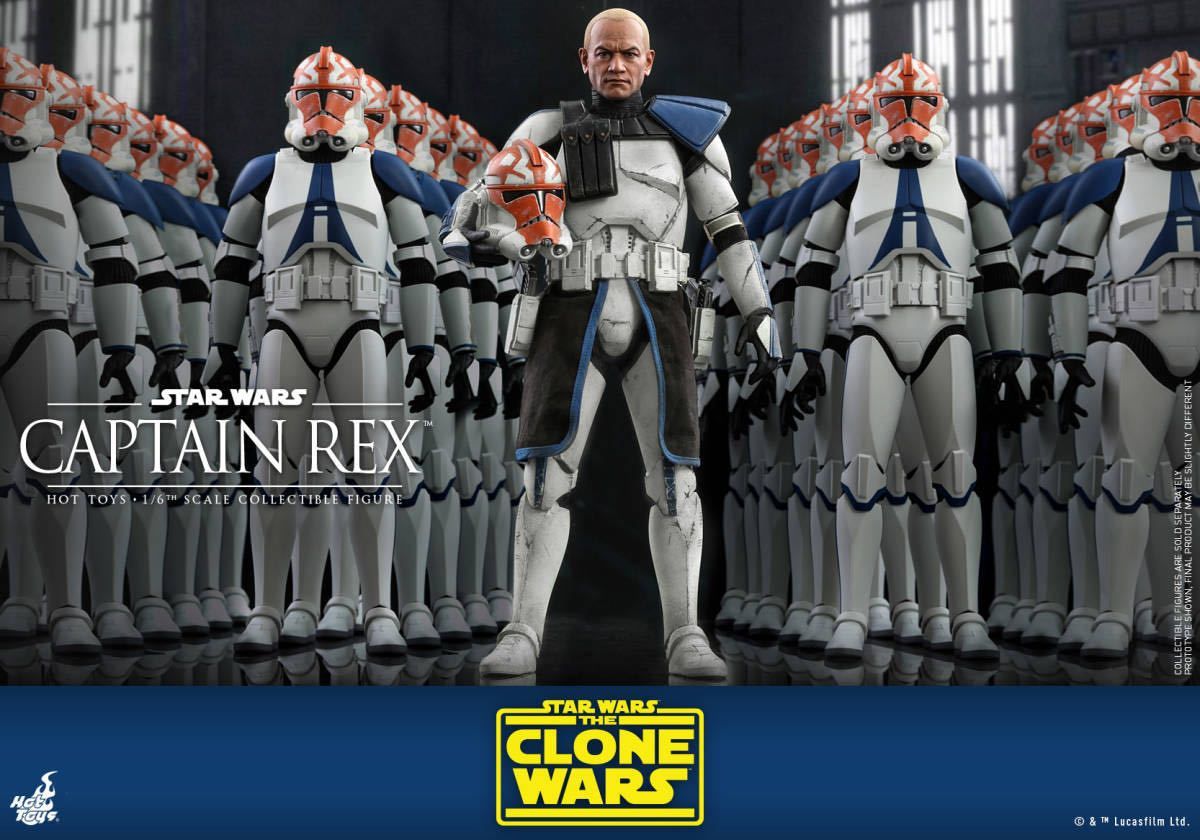 ホットトイズ　キャプテンレックス　【開封品】 ホットトイズ「スター・ウォーズ：アソーカ」キャプテン