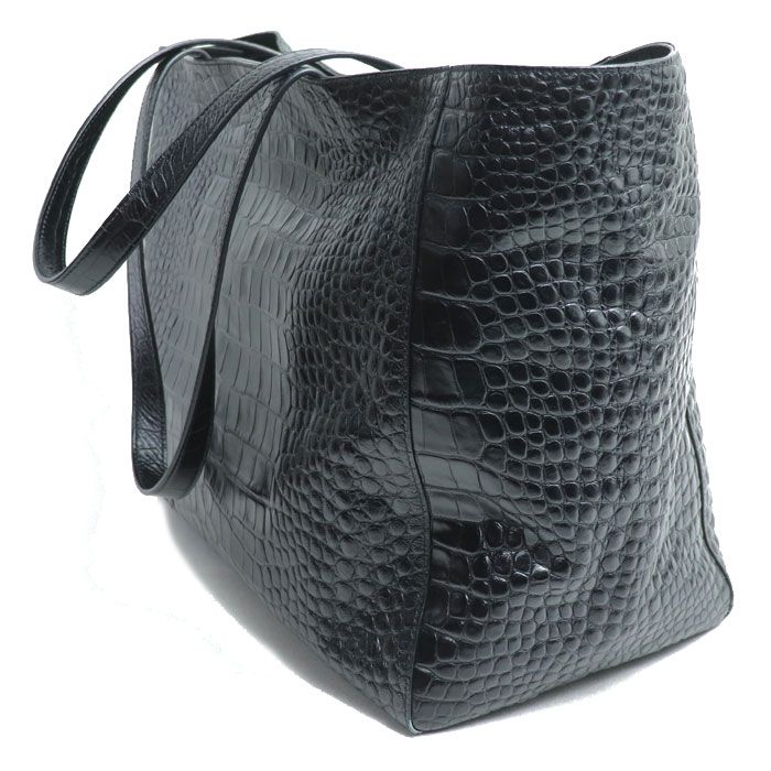 BALENCIAGA バレンシアガ エブリデイ クロコ型押し トートバッグ  