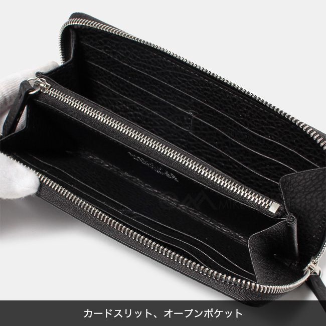 新品未使用】 Maison Margiela メゾン マルジェラ メンズ レディース zip-around wallet 長財布 ラウンドジップ  レザー S56UI0110P4455 - メルカリ