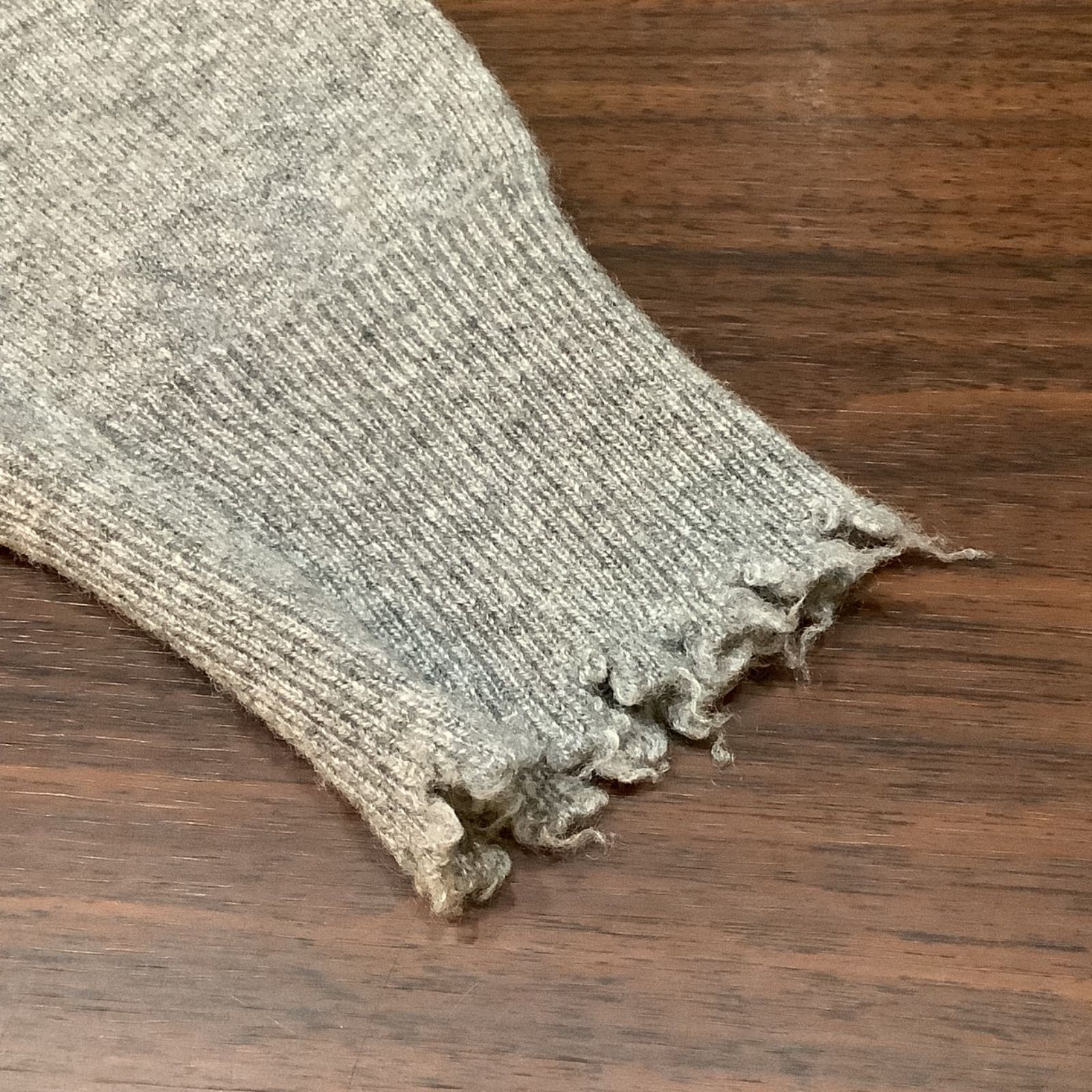 Drawer カシミヤVネックフリンジニット 【公式通販】