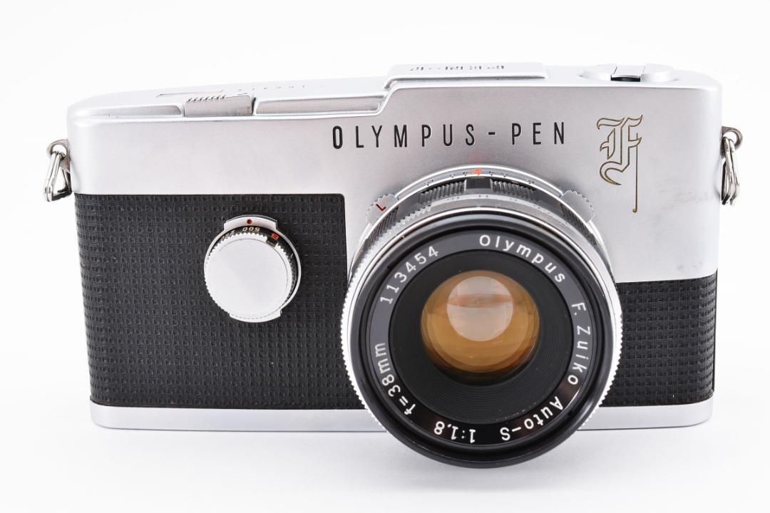 ✨完動品✨OLYMPUS オリンパス PEN-F フィルムカメラ ハーフカメラ