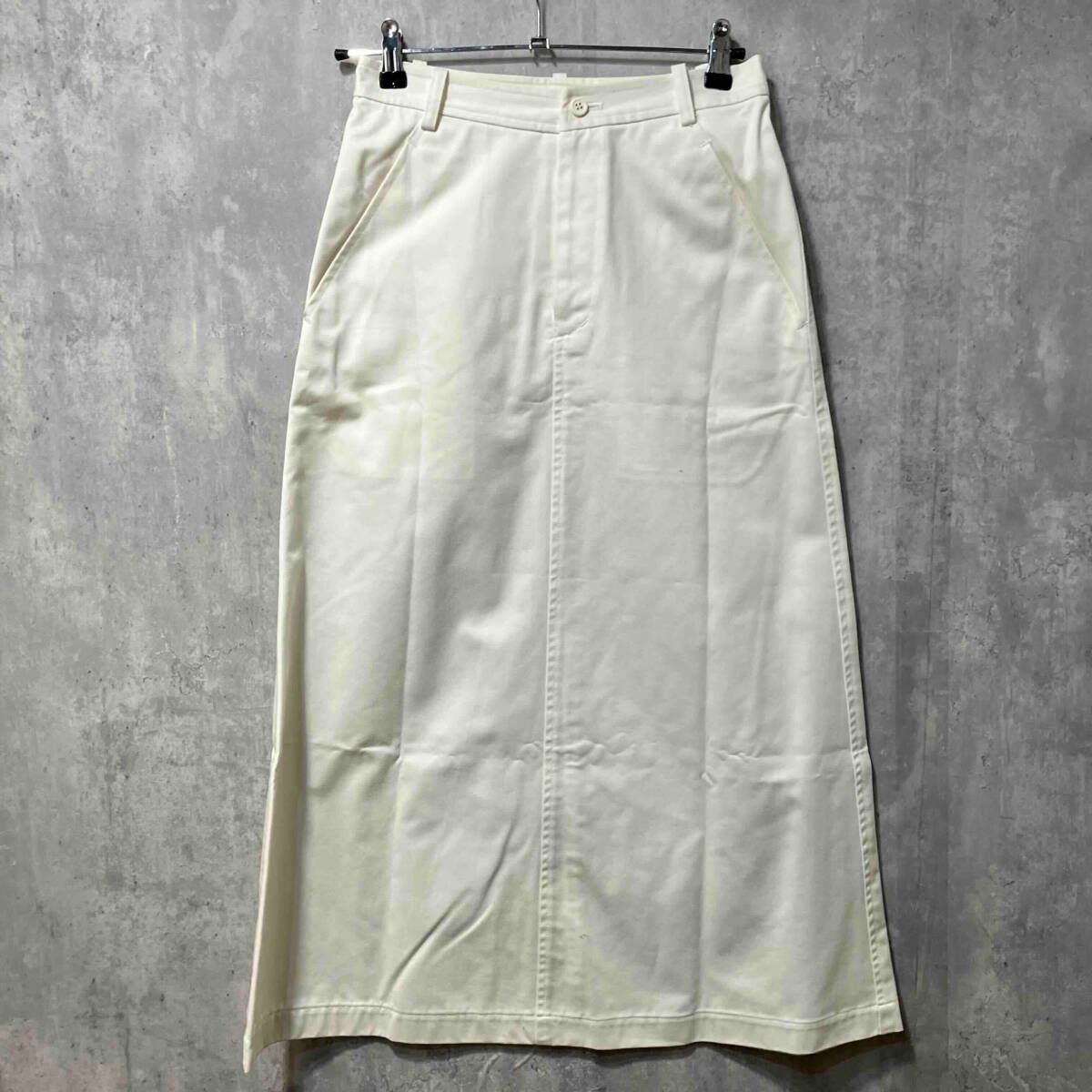 COMME des GARCONS AD1999 コットン 膝丈 スカート 白 COMME des GARCONS AD1999 コットン 膝丈 スカート 白 - メルカリ
