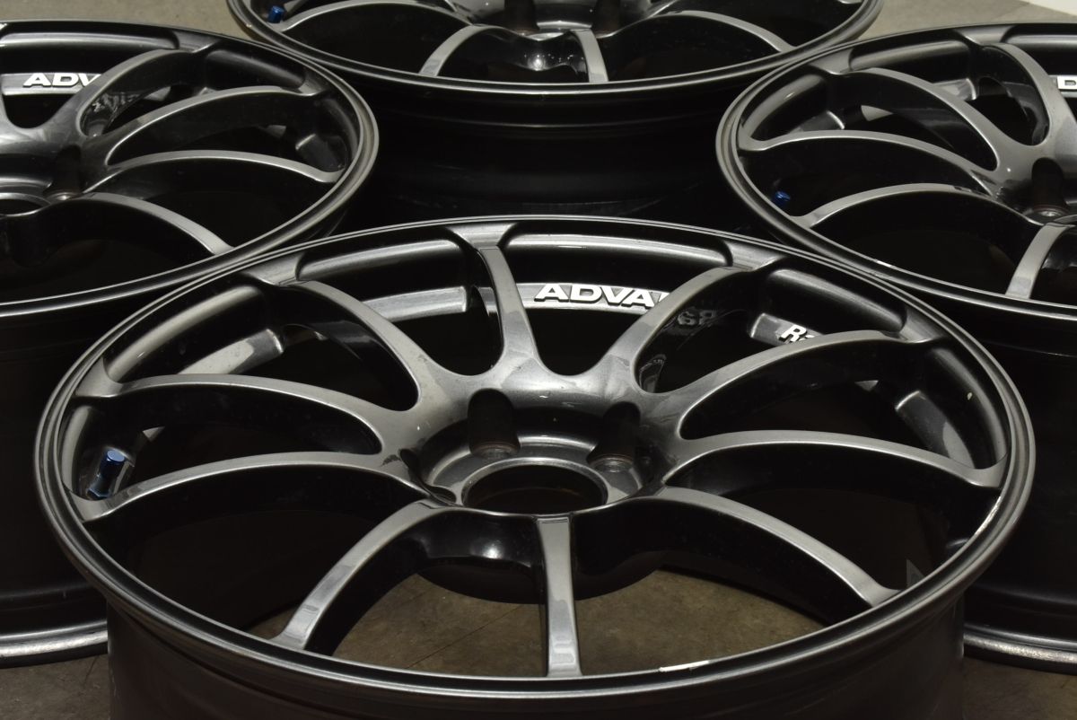 カスタム用に ADVAN Racing RZ 19in 8.5J 51 38 PCD114.3 4本セット アルファード ハリアー カローラクロス エルグランド アクセラ
