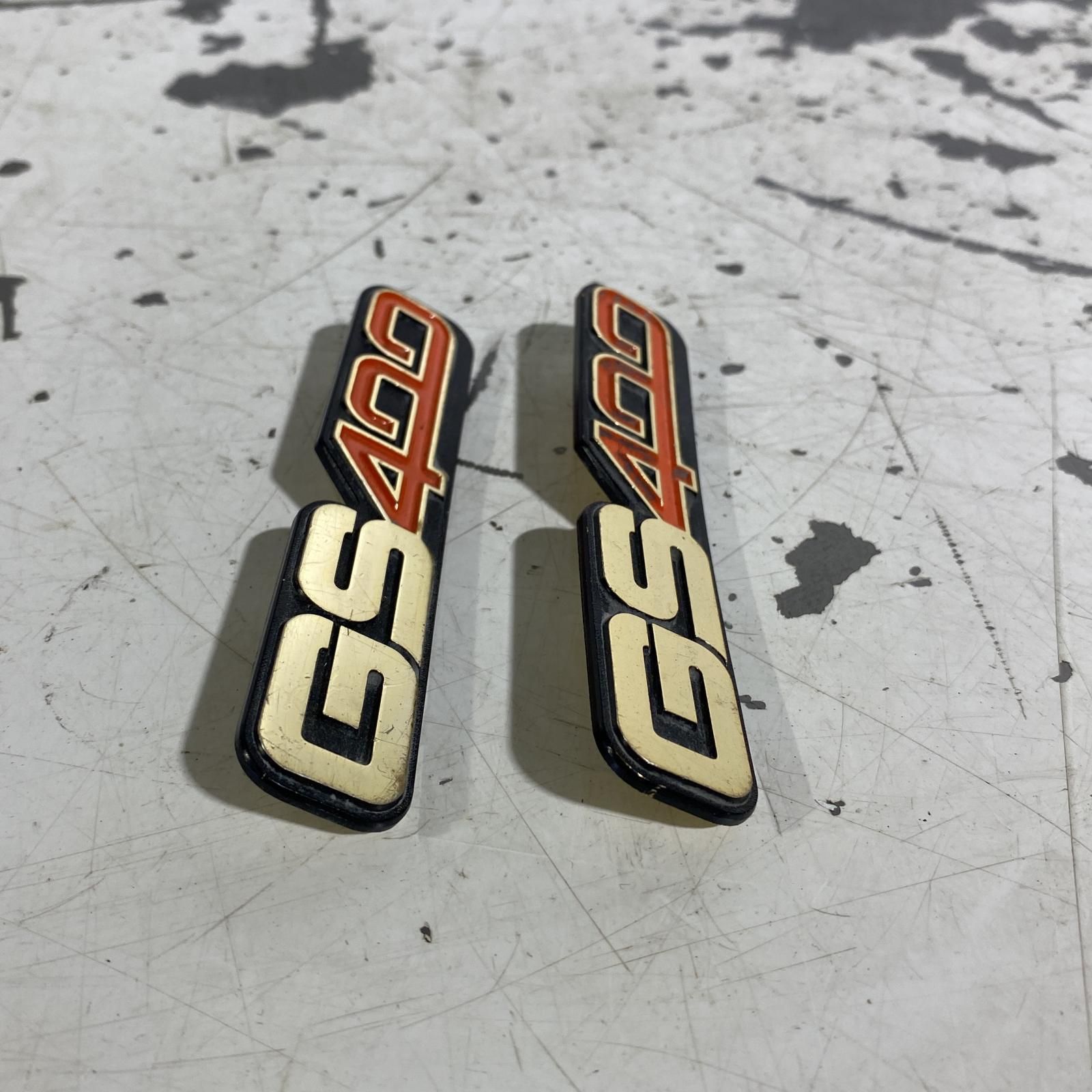SUZUKI GS400 エンブレムカバー