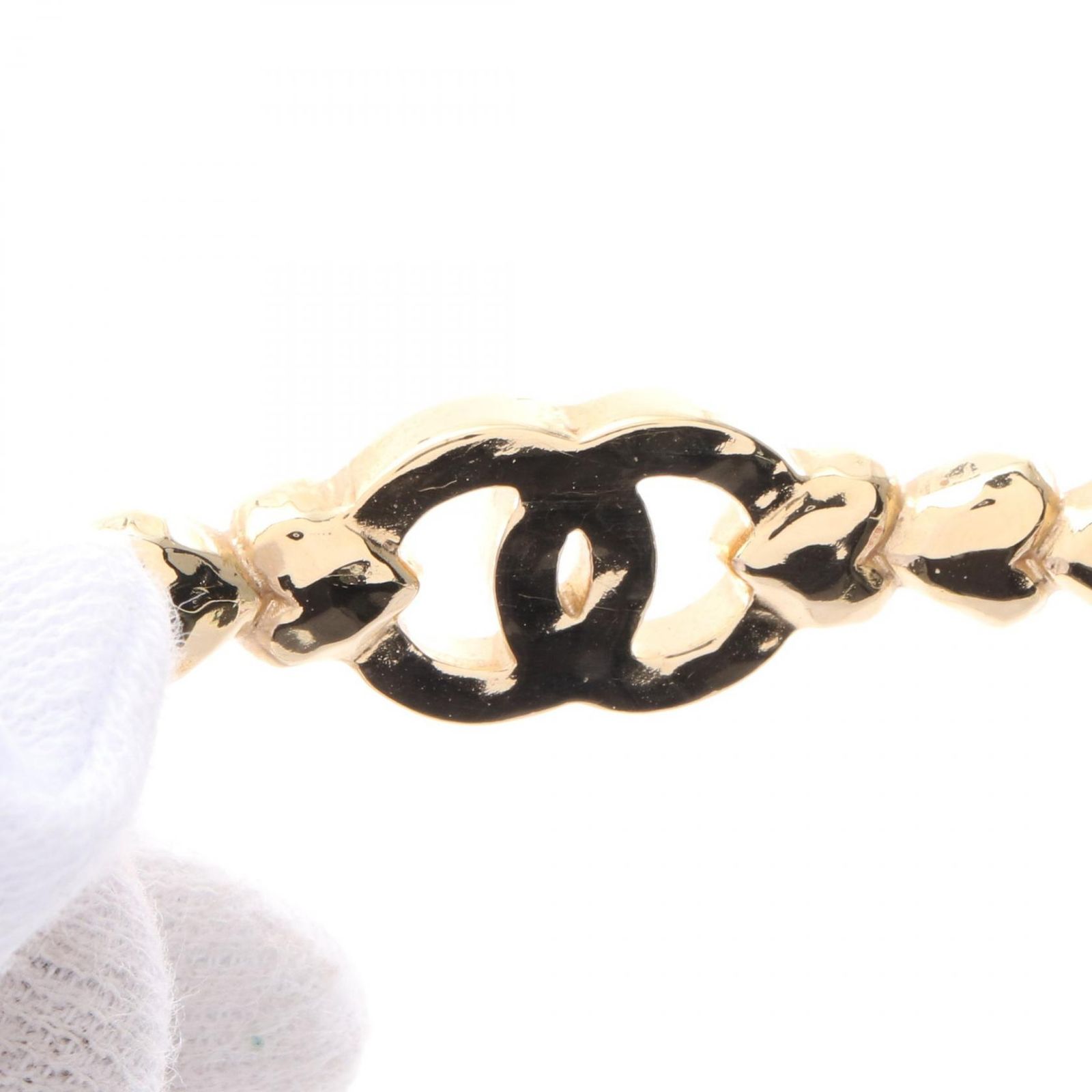 シャネル CHANEL ネックレス ココマーク ハート ABA259 ゴールド GP  