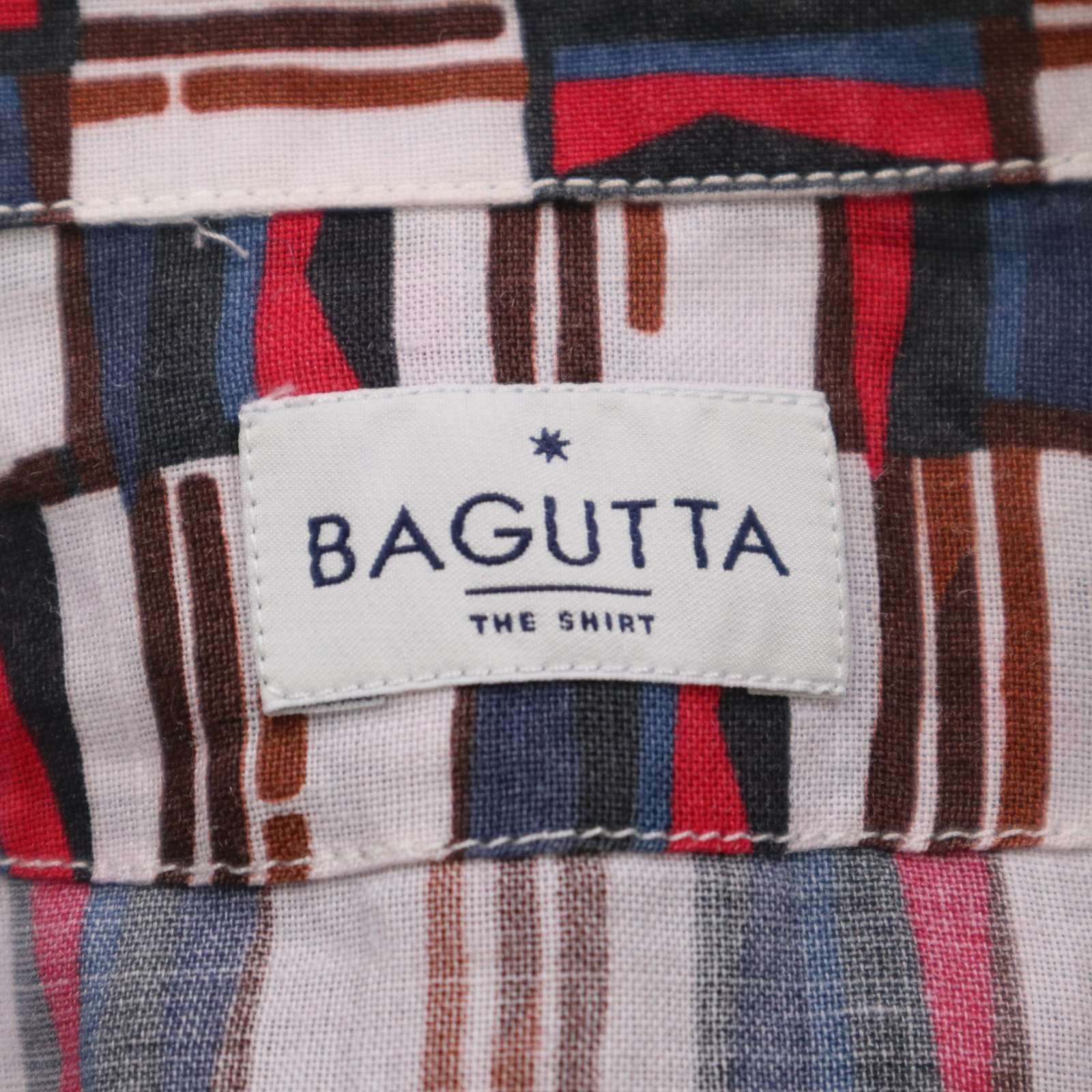 BAGUTTA バグッタ 幾何学柄シャツ レディース 春夏 YOY 12698 BAGUTTA バグッタ 幾何学柄シャツ レディース 春夏 YOY 12698