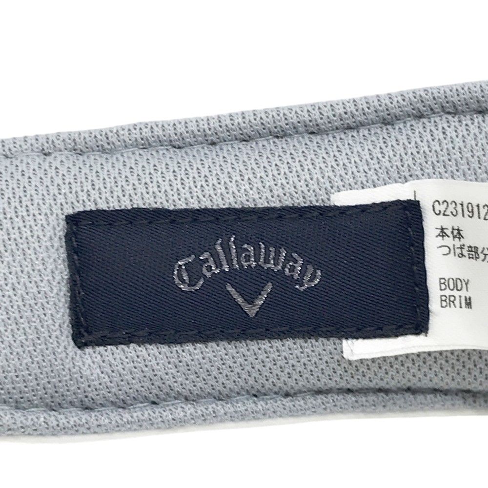 未使用CALLAWAY レディース セットアップ S ホワイト Callaway 新作 キャロウェイ ゴルフ レディース ウェア 半袖