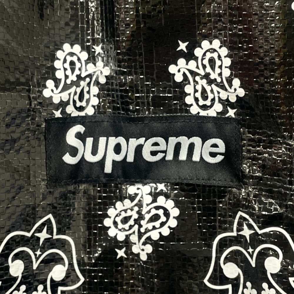 supremeバンダナバッグ　バンダナダッフルバッグラージ　ブラック 楽天市場】2021SS/Supreme/シュプリーム/Bandana Tarp Large