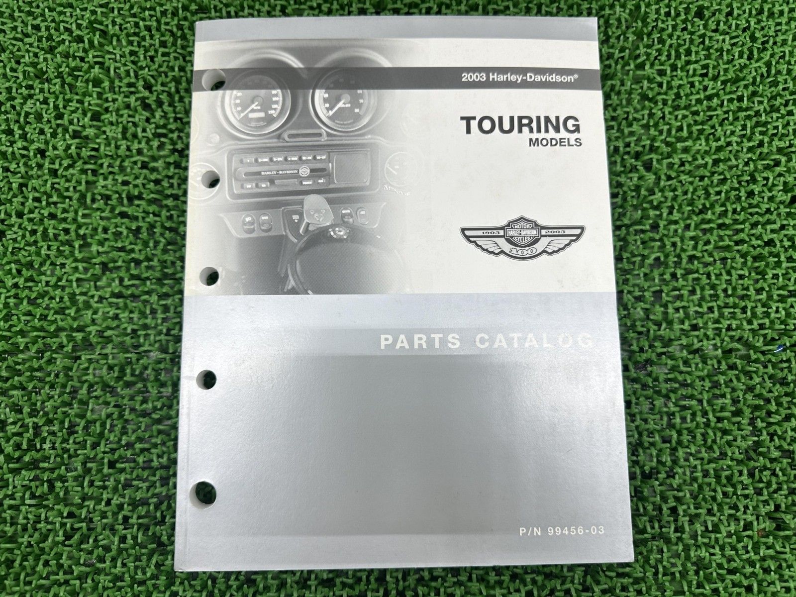 ツーリング パーツリスト 英語版 ハーレー 正規 バイク 整備書 2003年ツーリングモデル ♥品 パーツカタログ xJ