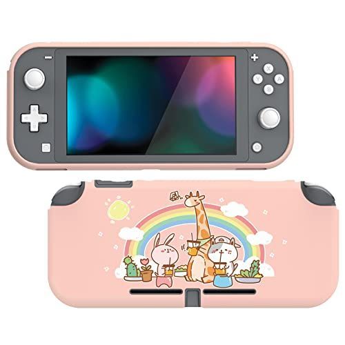 アニマルズパーティー PlayVital Switch Liteに対応するカスタム保護ケース（ソフト）、Switch Liteに対応用ケースカバー（ソフト）【アニマルズパーティー】