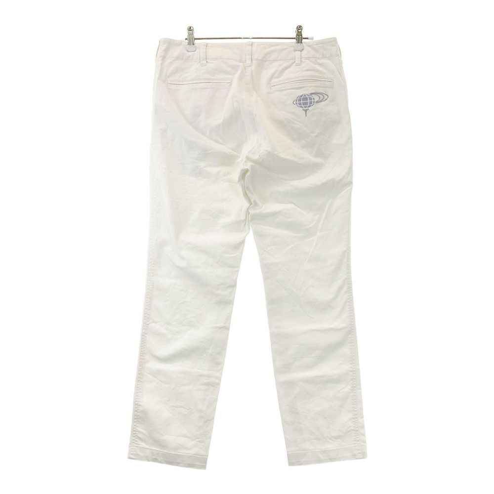 サイズ：M BEAMS GOLF ビームスゴルフ ストレッチパンツ ホワイト系