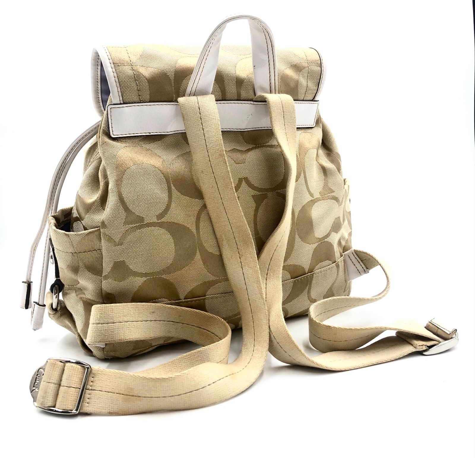 新品 コーチ COACH リュックサック バックパック ベージュ COACH