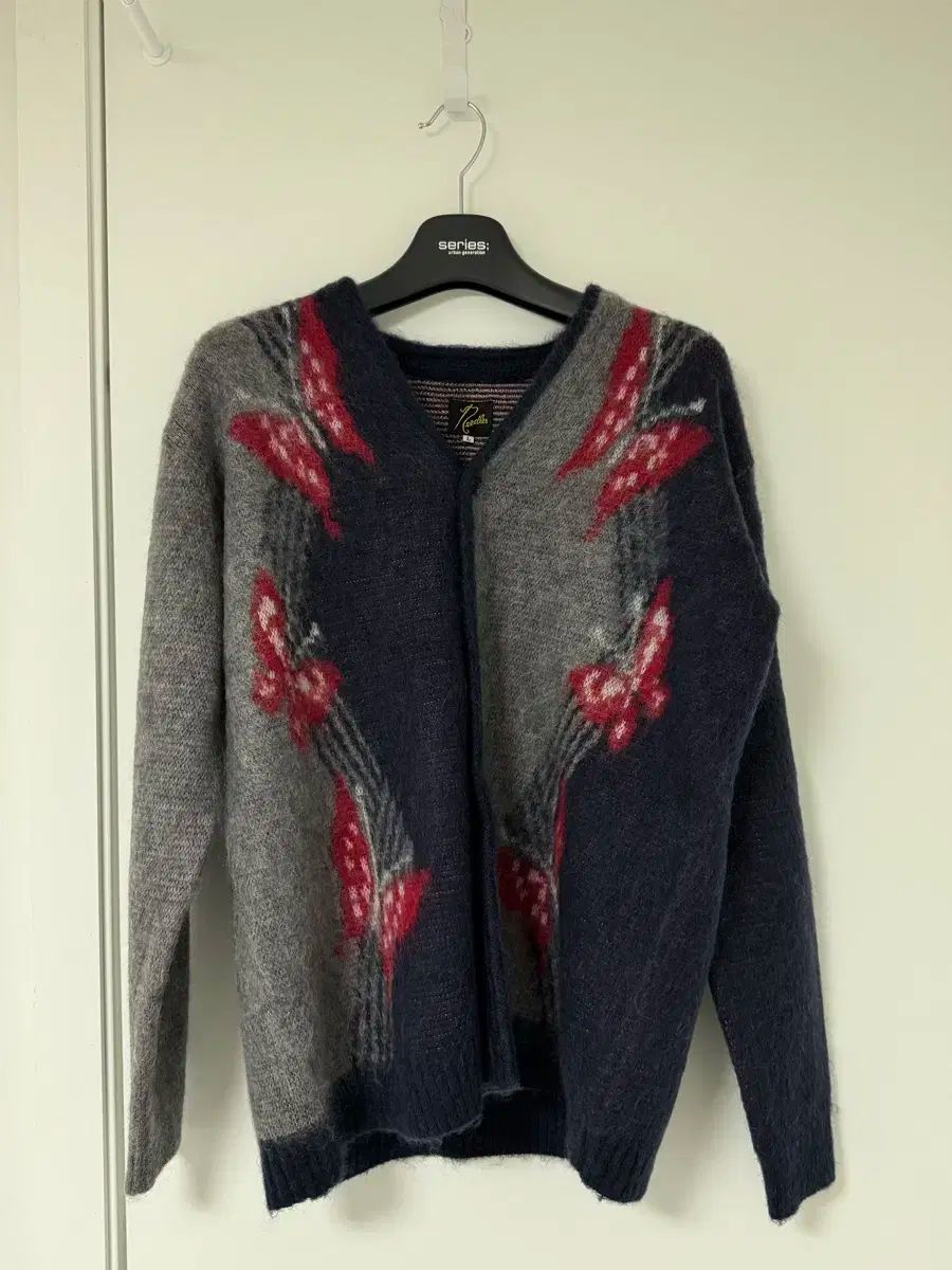 Needles モヘア カーディガン Freak's store 別注 パピヨン Needles