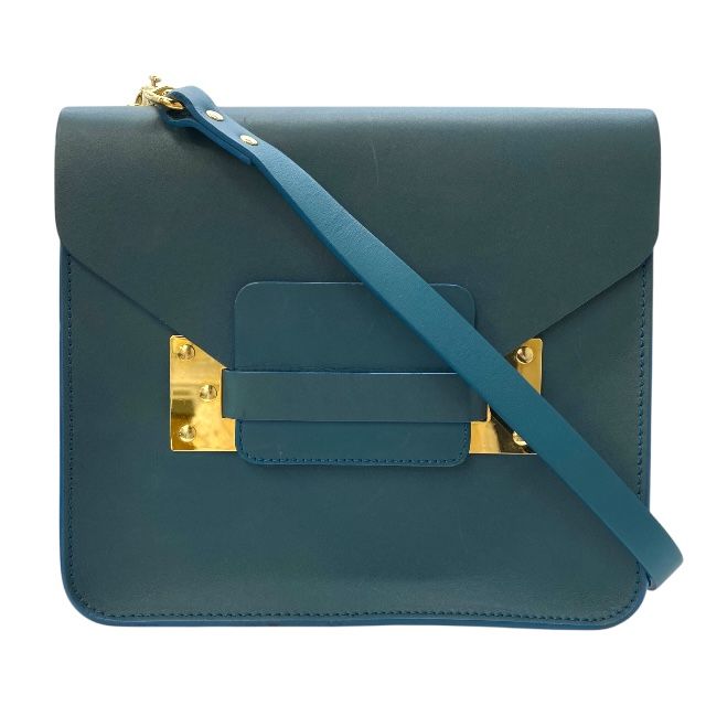 SOPHIE HULME ショルダーバッグ SOPHIE HULME(ソフィーヒュルム) ショルダーバッグ ブルー