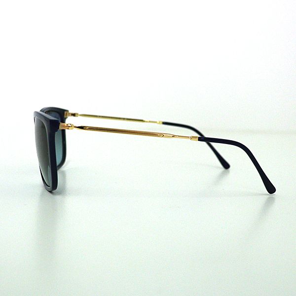 レイバン Ray-Ban サングラス RB4344col.6535 ブルー ゴールド 【中古  