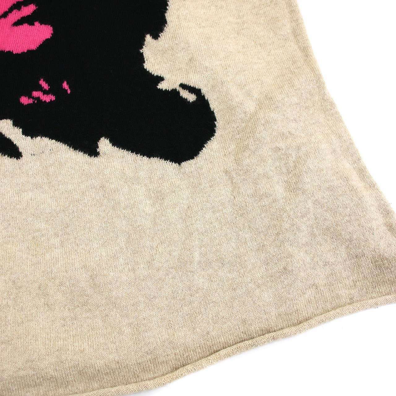 QUEENE AND BELLE ニット・セーター レディース クィーンアンドベル 中古　古着 QUEENE AND BELLE クイーン アンド ベル チェ・ゲバラ カシミヤ