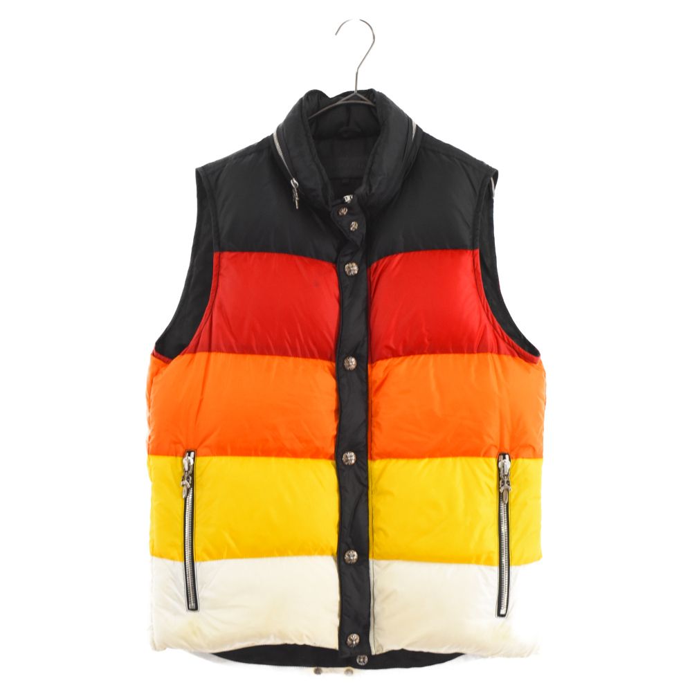 クロムハーツ Chrome Hearts ダウンベスト カーキ ダウンベスト メンズ