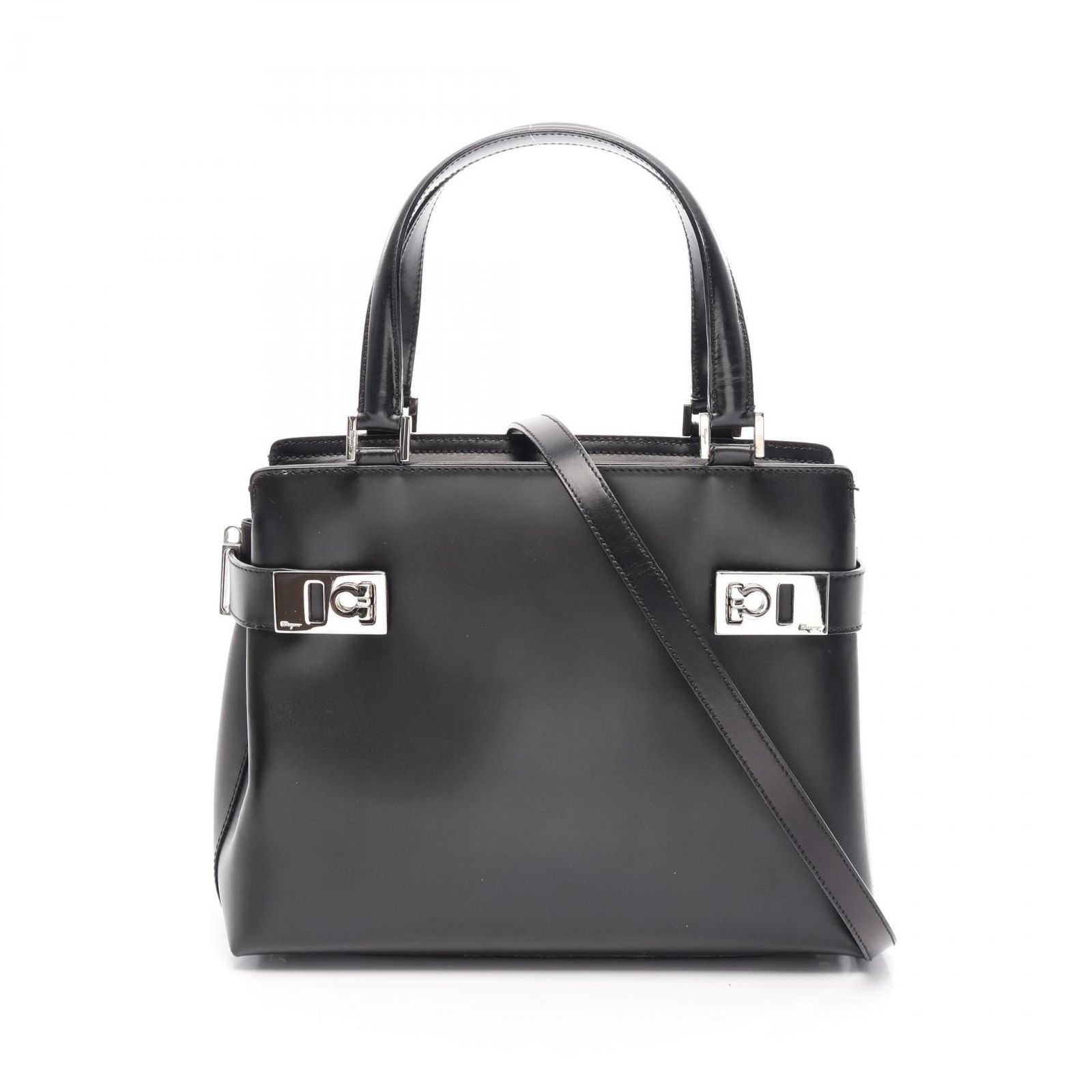 Salvatore Ferragamo ハンドバッグ新品同様 サルバトーレフェラガモ Salvatore Ferragamo FERRAGAMO