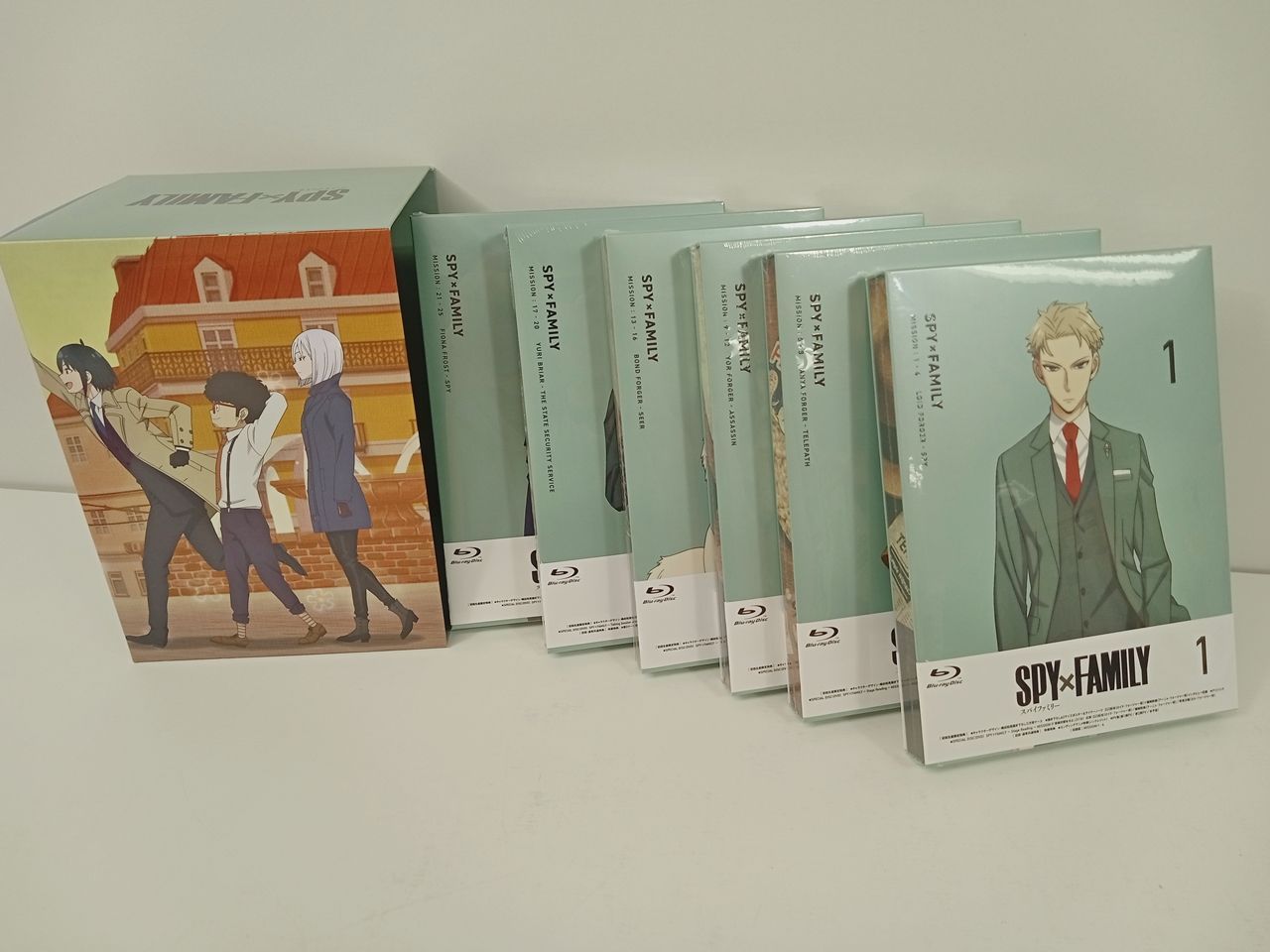 SPY×FAMILY スパイファミリー 6巻セット Blu-ray 全巻収納BOX付き M-5046