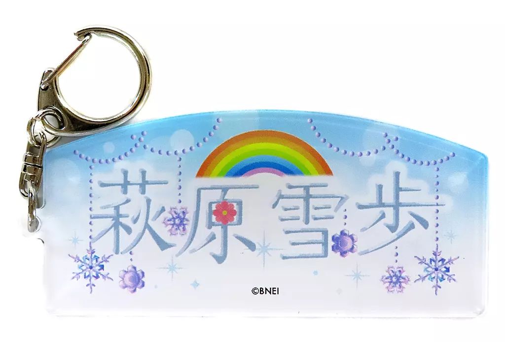 アイマス ミリオンライブ 萩原雪歩 缶バッジ キーホルダー