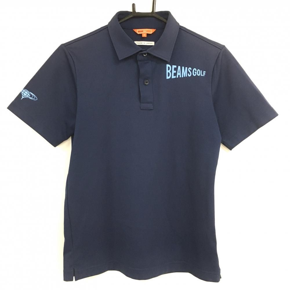 BEAMS - Beams Golf ネイビー ポロシャツ　未使用 BEAMS GOLF ビームスゴルフ 半袖ポロシャツ ネイビー系 M ゴルフ