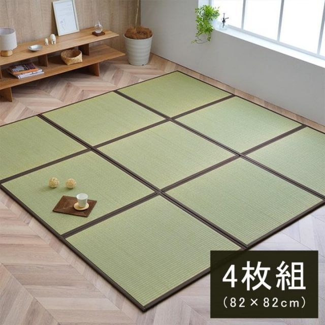 天竜 置き畳 ユニット畳 システム畳 い草 国産 日本製 和室 フローリング対応 軽量 軽い ジョイント お手入れ簡単 夏 抗菌防臭 汚れにくい