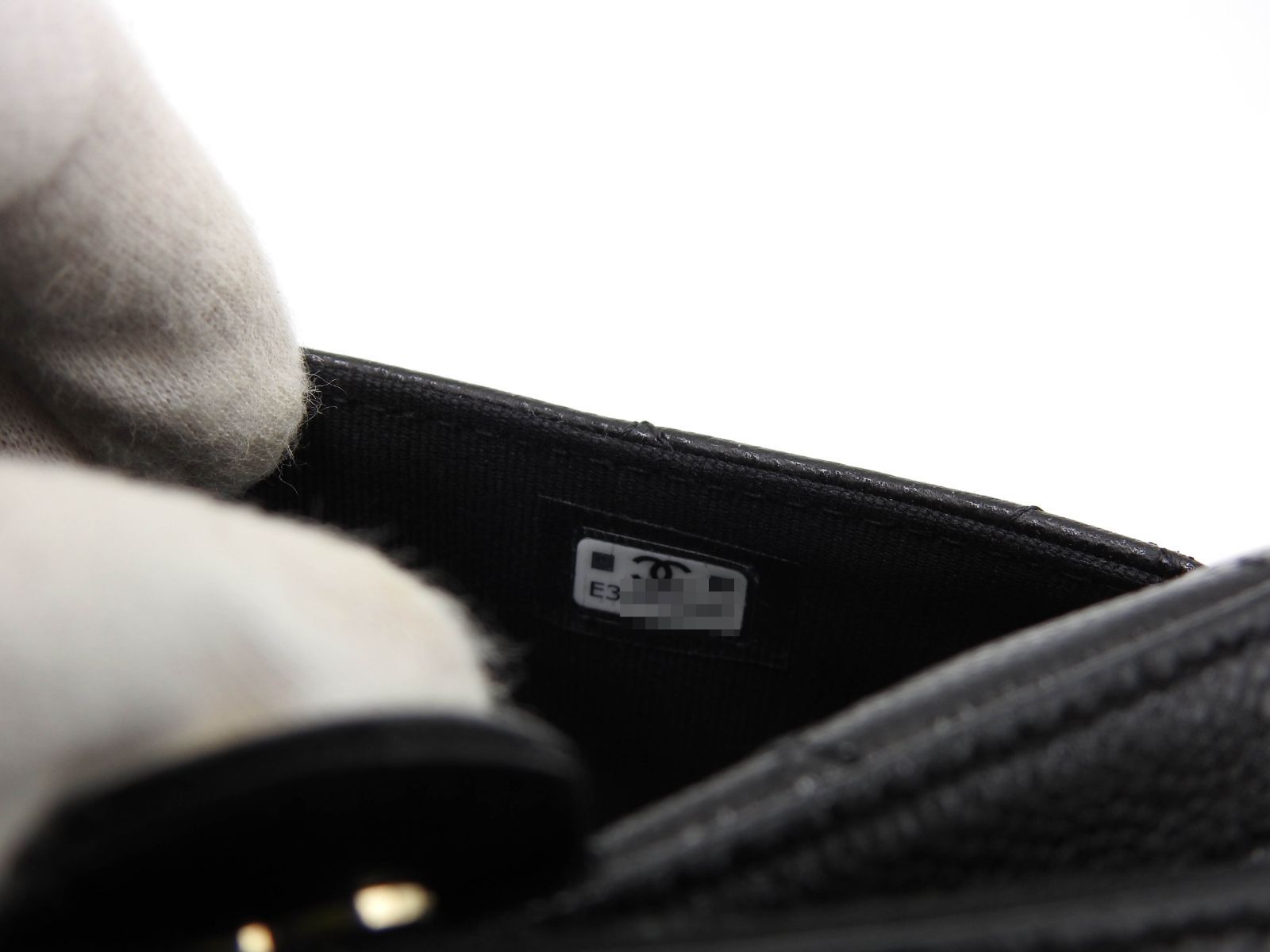 シャネル ココマーク マトラッセ カメラバッグ チェーンショルダーバッグ キャビアスキン ブラック ゴールド金具 AP3998 DECORATOM_COM_BR