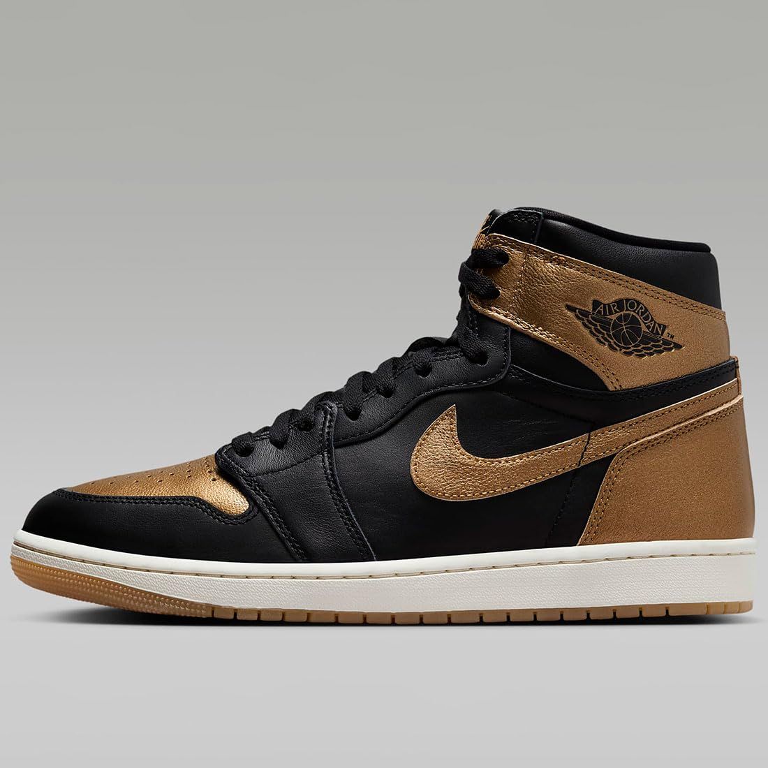 ナイキ エア ジョーダン 1 レトロ ハイ AIR JORDAN RETRO HIGH OG Black and G ブラック セイル メタリックゴールド DZ 5485 071 28 0 cm