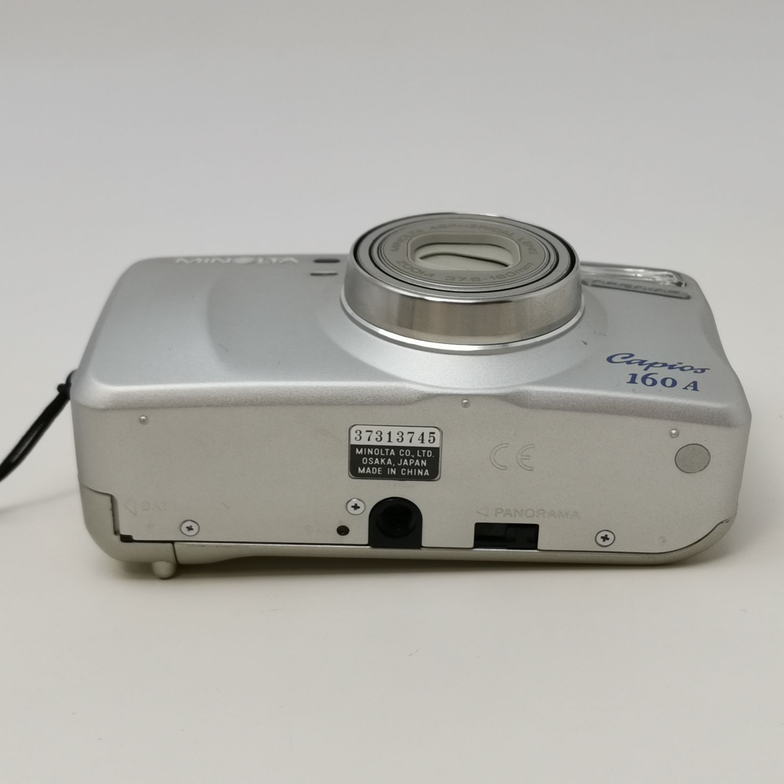 【美品セット】MINOLTA Capios 160A ミノルタ フィルムカメラ ミノルタ Capios 160A コンパクトフィルムカメラ シルバー