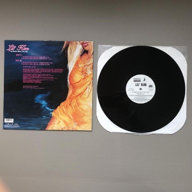 美盤 良ジャケ 2000年 米国 本国オリジナル盤 リル・キム Lil' Kim LP