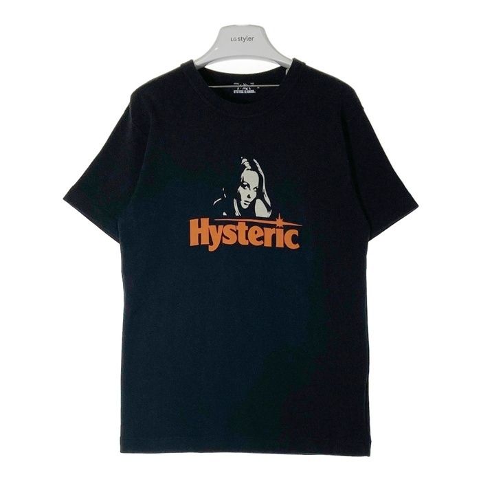 HYSTERIC GLAMOUR ヒステリックグラマー 02191CT29 ガールプリント Tシャツ ブラック sizeM