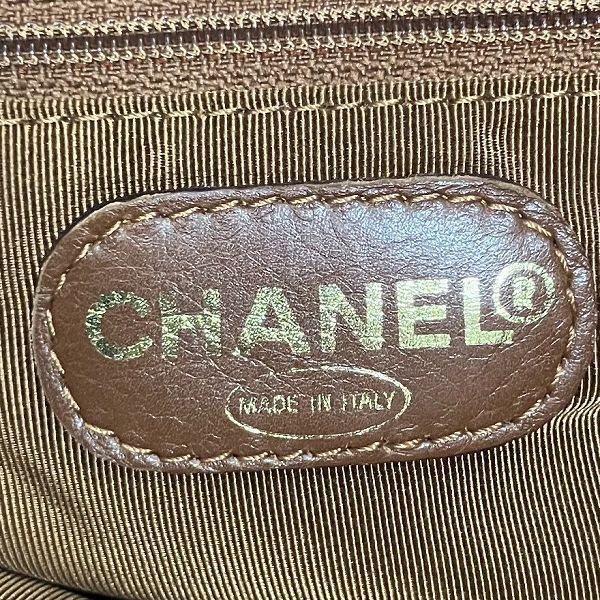 シャネル CHANEL ココマーク ウッドハンドル ブラウン バッグ ハンドバッグ レディース