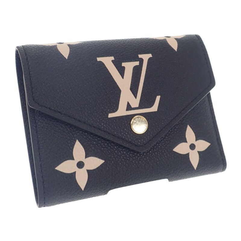 ルイヴィトン LOUIS VUITTON ポルトフォイユヴィクトリーヌ M80968 三  