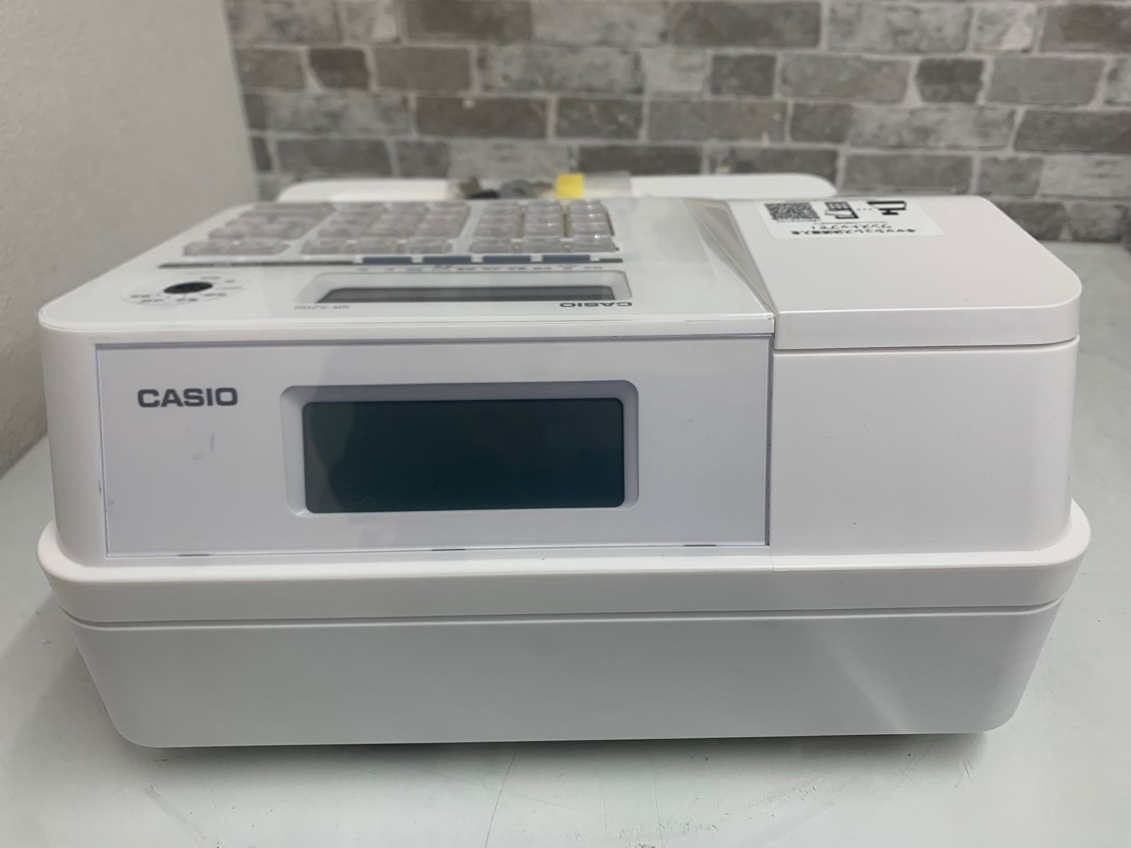 CASIO カシオ レジスター SR-S200 ホワイト 鍵6本付き MARWIL-DEMENAGEMENTS_CH