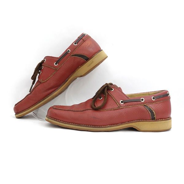 美品 BURBERRY LONDONバーバリー ロンドン レザーデッキシューズ BURBERRY LONDON / バーバリー ロンドン ◇デッキシューズ